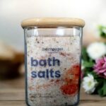 Grapefruit & Lemon Verbena Bath Salt | Energizing Natural Bath Soak – Home & Spa Botanics (200g)
