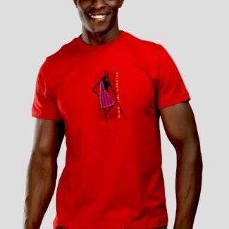 Masai Warrior With Shuka T-Shirt