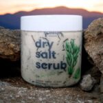 Dry Salt Scrub- Green Herb Blend Rosemary, Thyme, Sage, Basil- 200g